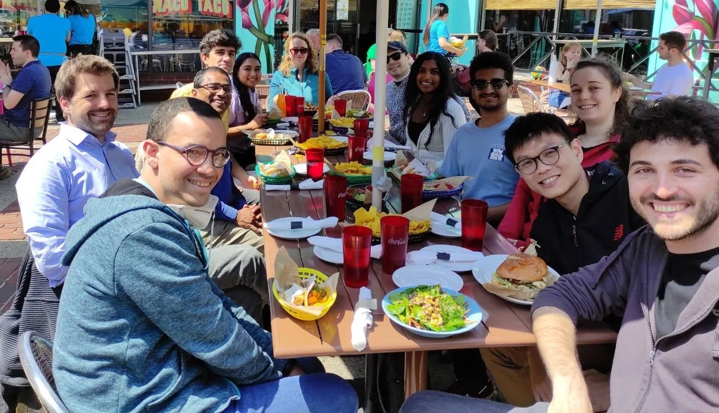 Group lunch, May 2022